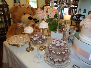 Decoração do Chá de Fraldas da Alessandra Mauad