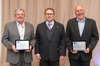 Empresários homenageados do ano de 2019 da CDL Itajubá