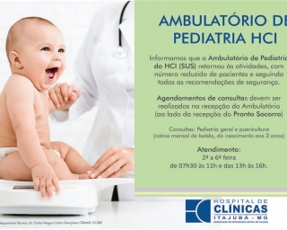 Ambulatório de Pediatria HCI