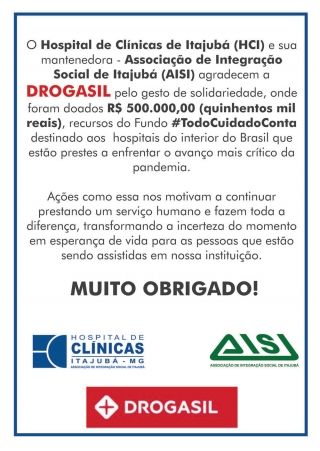 Doação DROGASIL - HCI