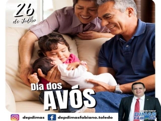 O Dia dos Avós é comemorado anualmente em 26 de julho, Dia