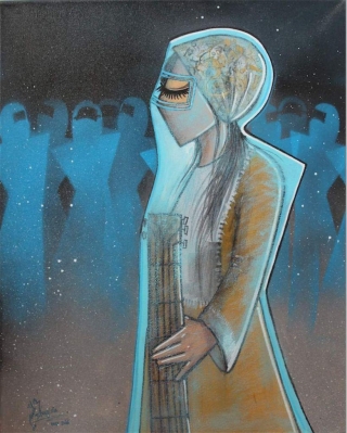 Shamsia Hassani: a artista afegã que desafia o machismo atr