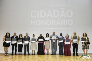 Câmara de Vereadores em comemoração aos 173 anos de emanc