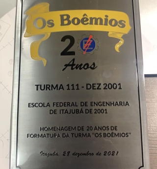 A turma dos Boêmios - 2001 da UNIFEI