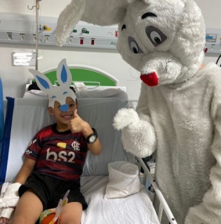 Páscoa na Unidade Materno-Infantil e UTI Neo-Natal
do HCI