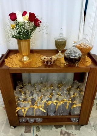 Sra. Cacilda Tibúrzio Megale comemorou 98 anos de vida