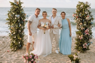 O casamento de Laís Prado Bosco e Noah Myers na Praia da Ma