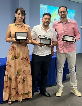 SICOOB SUDESTE MAIS PREMIA ALUNOS VENCEDORES DO CUNCURSO CUL