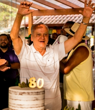 80 anos de Cândido Pereira dos Santos