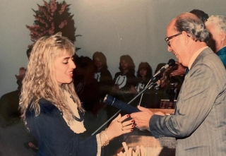 Adelaide Romano Rennó homenageia seu pai, Dr. Rosemburgo Ro